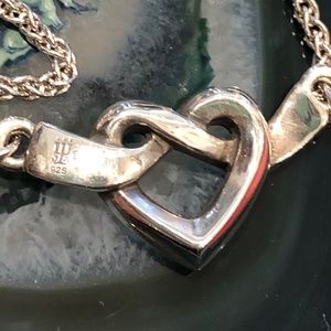 James Avery Love Knot Sterling Silver Necklace